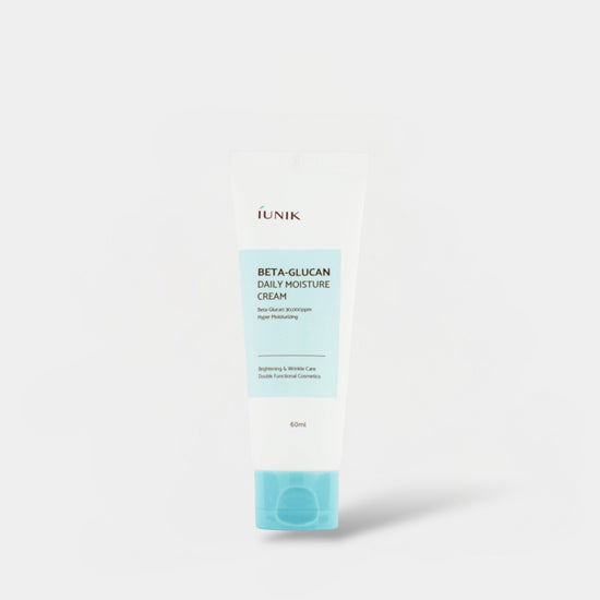 Iunik Beta - Glucan Daily Moisture Cream 60ml كريم الترطيب اليومي بيتا جلوكان من إيونيك - Princess Cosmetics Qatar