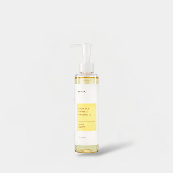 Iunik Calendula Complete Cleansing Oil 200ml زيت التنظيف الكامل من إيونيك كاليندولا - Princess Cosmetics Qatar