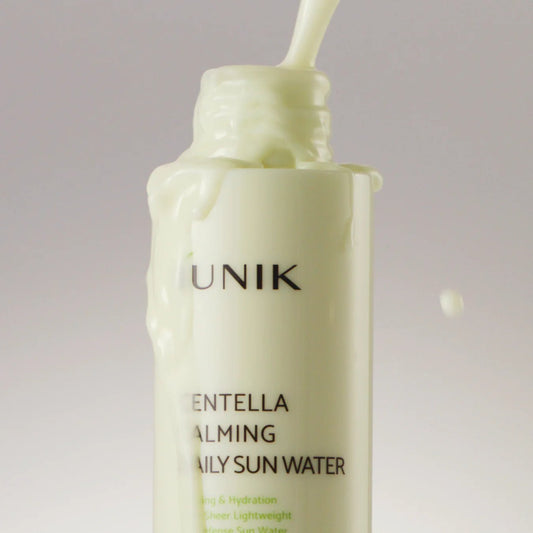 Iunik Centella Calming Daily Sun Water 120ml ماء إيونيك سنتيلا المهدئ للاستخدام اليومي تحت أشعة الشمس - Princess Cosmetics Qatar