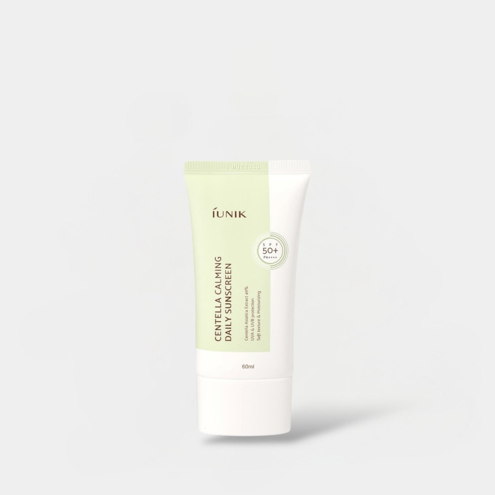 Iunik Centella Calming Daily Sunscreen 60ml واقي الشمس اليومي المهدئ من إيونيك سنتيلا - Princess Cosmetics Qatar