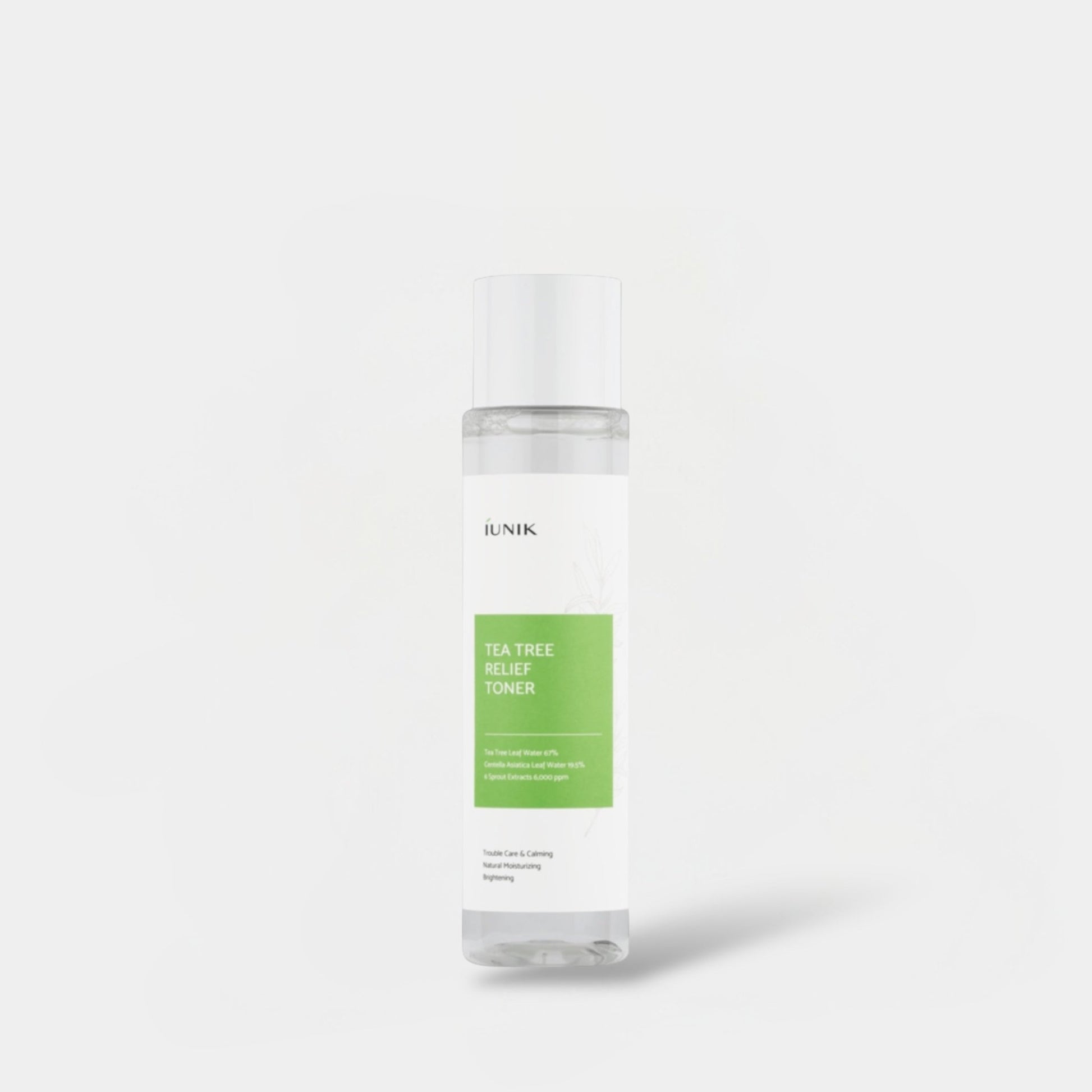 Iunik Tea Tree Relief Toner 200ml تونر شجرة الشاي من إيونيك - Princess Cosmetics Qatar