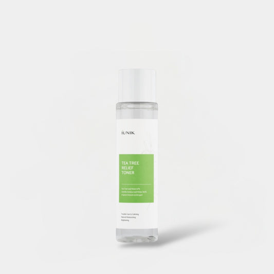 Iunik Tea Tree Relief Toner 200ml تونر شجرة الشاي من إيونيك - Princess Cosmetics Qatar