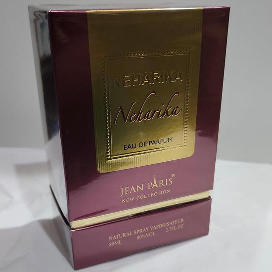 Jean Paris Neharika Eau De Parfum 80ml. جان باريس نيهاريكا أو دي بارفان 80 مل - Princess Cosmetics Qatar