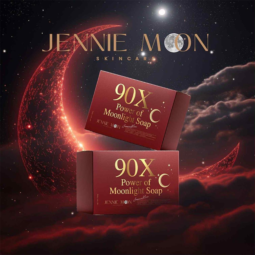 Jennie Moon 90x Power of Moonlight Soap 160g صابون جيني مون بقوة ضوء القمر 90 ضعف - Princess Cosmetics Qatar