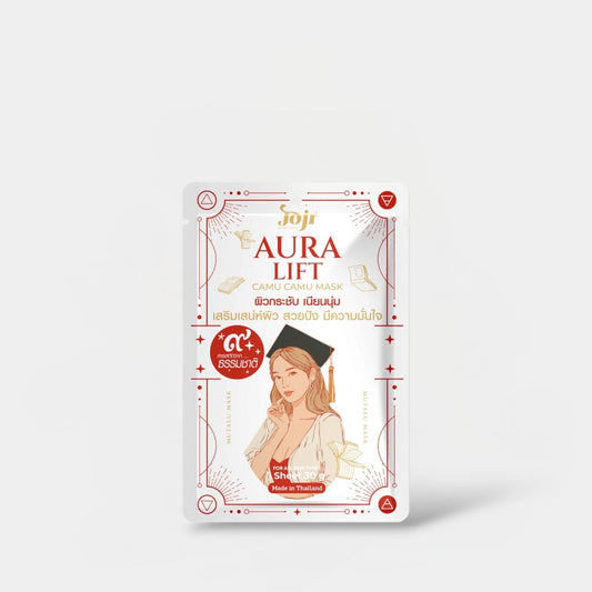 Joji Aura Lift Camu Camu Mask (1 Sheet) قناع جوجي أورا ليفت كامو كامو - Princess Cosmetics Qatar