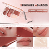 Judydoll 6-Color Multi-Use Lip Palette لوحة ألوان الشفاه متعددة الاستخدامات من جودي دول بستة ألوان - Princess Cosmetics Qatar