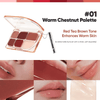 Judydoll 6-Color Multi-Use Lip Palette لوحة ألوان الشفاه متعددة الاستخدامات من جودي دول بستة ألوان - Princess Cosmetics Qatar