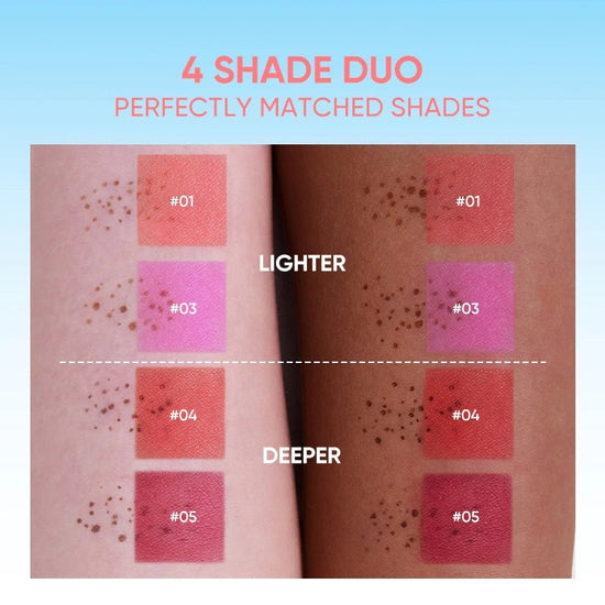 Judydoll Freckle & Blush Duo مجموعة جوديدول للنمش وأحمر الخدود - Princess Cosmetics Qatar