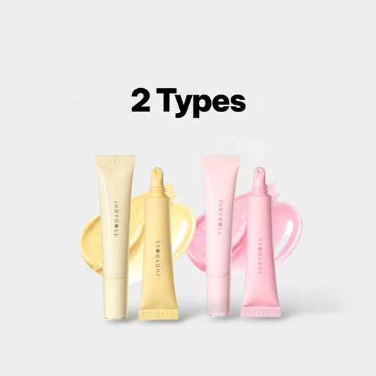 Judydoll Lip Scrub And Balm Duo جودي دول مقشر وبلسم للشفاه مزدوج - Princess Cosmetics Qatar