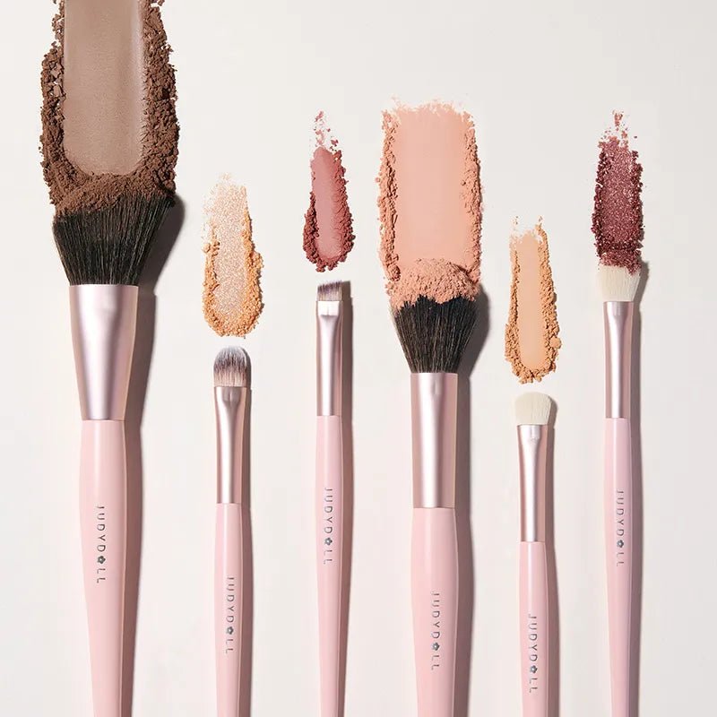 Judydoll Professional 6 - Piece Brush Set مجموعة فرش جوديدول الاحترافية المكونة من 6 قطع - Princess Cosmetics Qatar