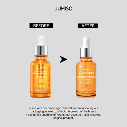 Jumiso All Day Vitamin Brightening & Balancing Facial Serum 50ml جوميسو سيروم فيتامين لتفتيح البشرة وموازنة الوجه طوال اليوم - Princess Cosmetics Qatar