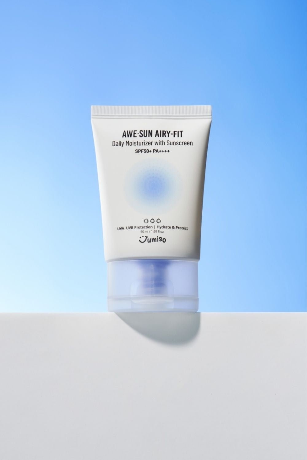 Jumiso Awe - Sun Airy - fit Daily Moisturizer with Sunscreen SPF 50ml. جوميسو أوي صن مرطب يومي متجدد الهواء مع واقي من الشمس - EXPIRY DATE: 07 - 10/2025 - Princess Cosmetics Qatar