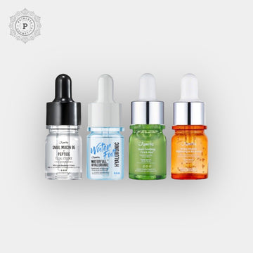 Jumiso Best Facial Serums Trial Kit (5mlx4) - EXPIRY: 12/2025. جوميسو أفضل مجموعة تجريبية لأمصال الوجه - Princess Cosmetics Qatar