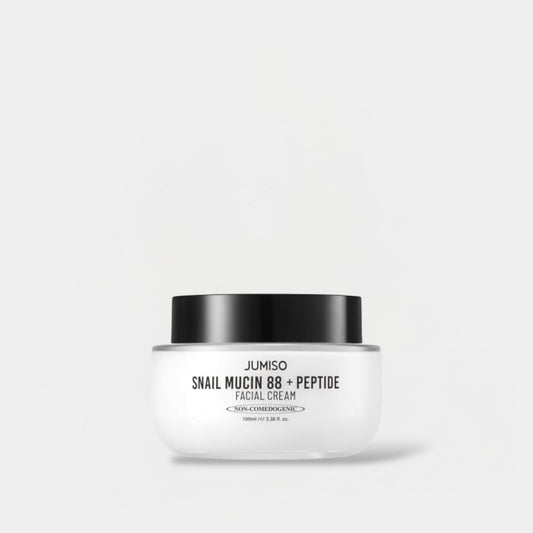 Jumiso Snail Mucin 88 + Peptide Facial Cream 100ml جوميسو حلزون موسين 88 + كريم ببتيد للوجه - Princess Cosmetics Qatar