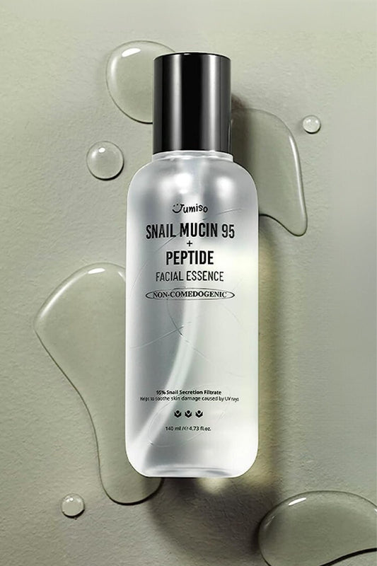 Jumiso Snail Mucin 95 + Peptide Facial Essence 140ml. جوميسو حلزون موسين 95 + خلاصة ببتيد للوجه - Princess Cosmetics Qatar