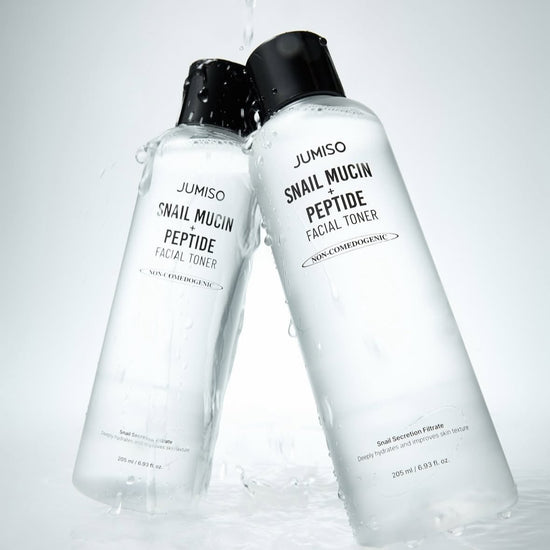 Jumiso Snail Mucin + Peptide Facial Toner 205ml تونر الوجه جوميسو بمخاط الحلزون والببتيد - Princess Cosmetics Qatar