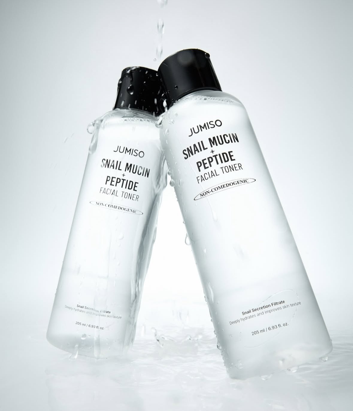 Jumiso Snail Mucin + Peptide Facial Toner 205ml تونر الوجه جوميسو بمخاط الحلزون والببتيد - Princess Cosmetics Qatar