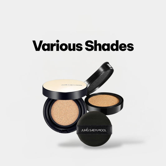 Jung Saem Mool Essential Skin Nuder Cushion (14g + Refill 14g) أصل جونغ سام وسادة العناية بالبشرة الأساسية - Princess Cosmetics Qatar