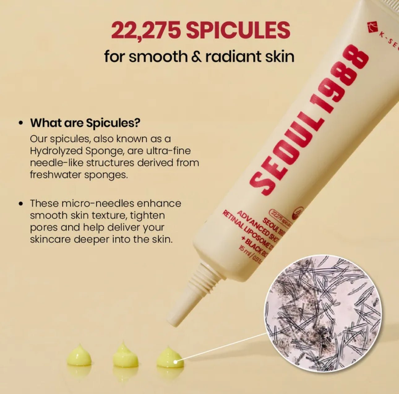 K - Secret Seoul 1988 Advanced Shot: Retinal Liposome 12% + Black Rice 15ml كي سيكريت سيول 1988 جرعة متقدمة: ليبوسوم شبكي 12% + أرز أسود - Princess Cosmetics Qatar