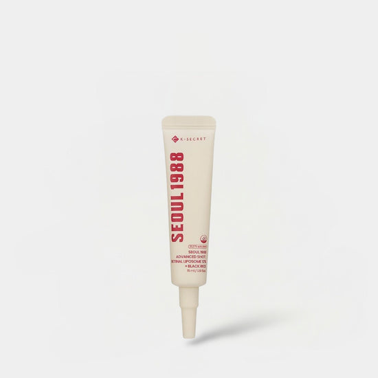 K - Secret Seoul 1988 Advanced Shot: Retinal Liposome 12% + Black Rice 15ml كي سيكريت سيول 1988 جرعة متقدمة: ليبوسوم شبكي 12% + أرز أسود - Princess Cosmetics Qatar
