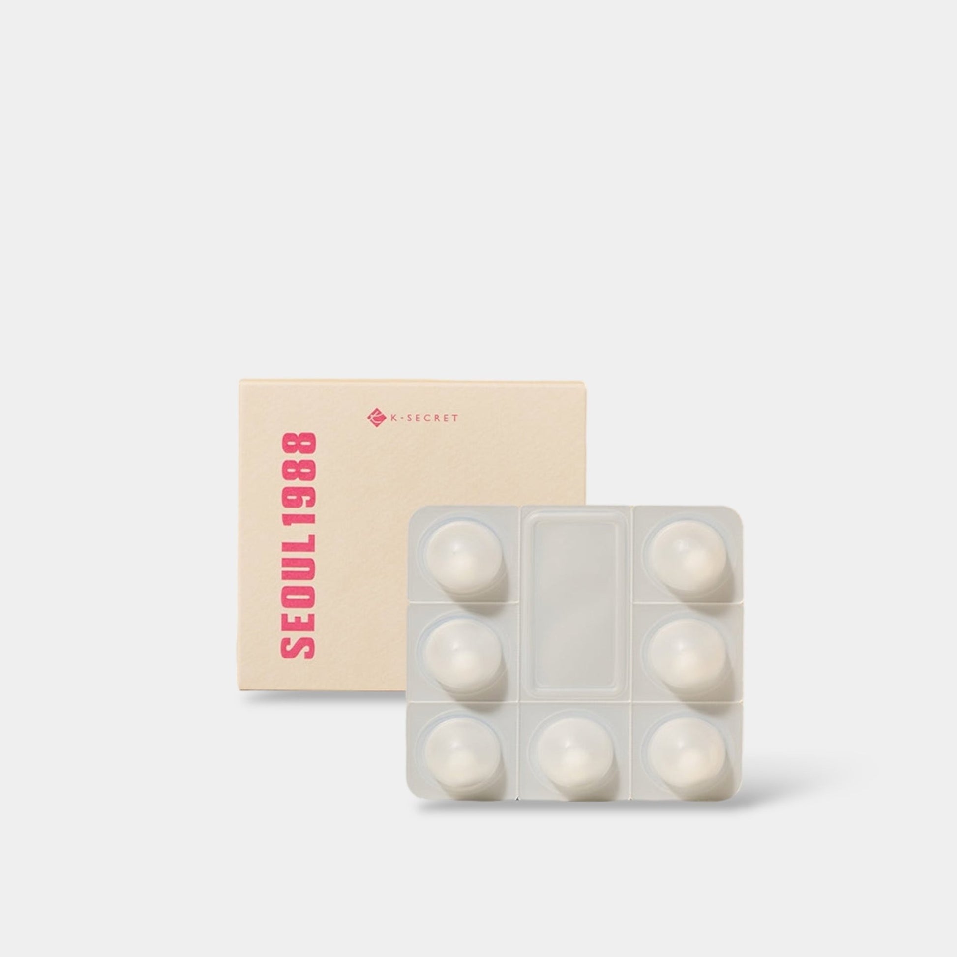 K - Secret SEOUL 1988 Boosting Ball : Collagen 100% (7 capsules) كرة تعزيز كي سيكريت سيول 1988: كولاجين 100% - Princess Cosmetics Qatar