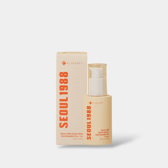 K - Secret SEOUL 1988 Glow Serum : Niacinamide 15% + Yuja 30ml سيروم كي سيكريت سيول 1988 جلو: نياسيناميد 15% + يوجا - Princess Cosmetics Qatar