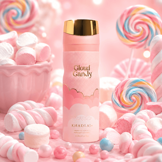 Khadlaj Cloud Candy Body Spray 200ml بخاخ الجسم خادلاج كلاود كاندي - Princess Cosmetics Qatar