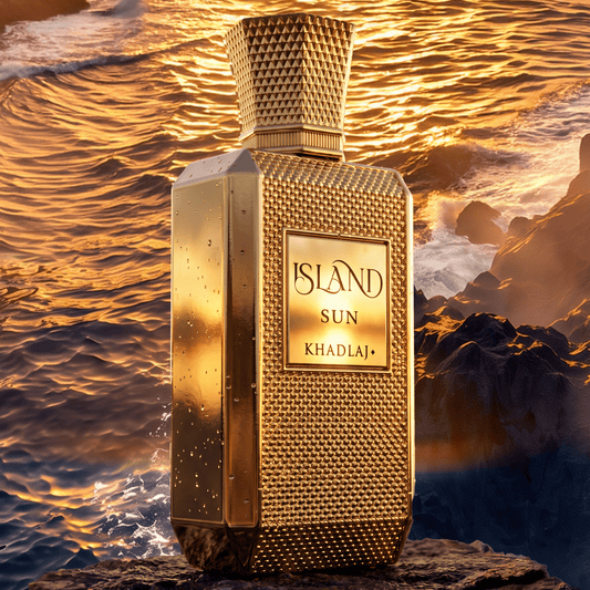 Khadlaj Island Sun Gold 100ml خدلاج آيلاند صن جولد - Princess Cosmetics Qatar