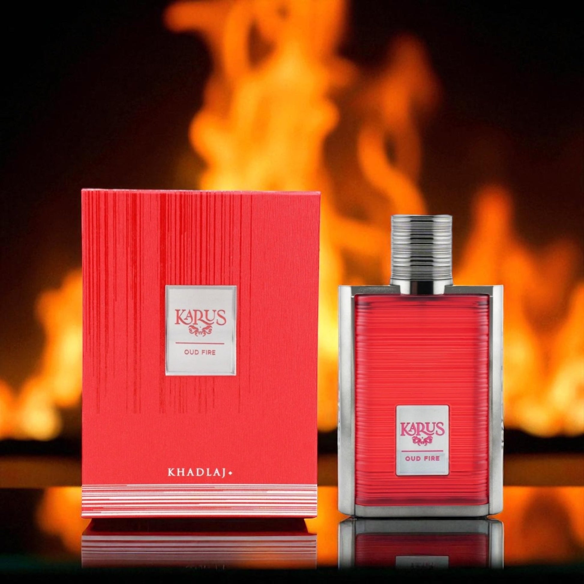 Khadlaj Karus Oud Fire 100ml خدلج كاروس عود فاير - Princess Cosmetics Qatar