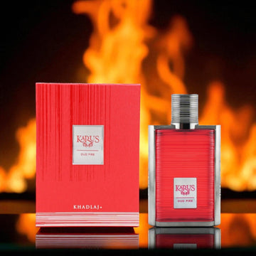 Khadlaj Karus Oud Fire 100ml خدلج كاروس عود فاير - Princess Cosmetics Qatar