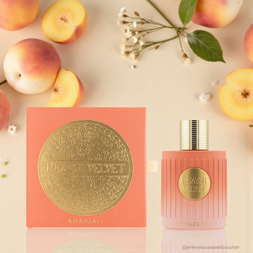 Khadlaj Peach Velvet 100ml خدلج بيتش فيلفيت - Princess Cosmetics Qatar