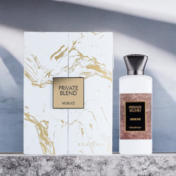 Khadlaj Private Blend Musk Ice 100ml خدلج مزيج خاص من المسك والثلج - Princess Cosmetics Qatar