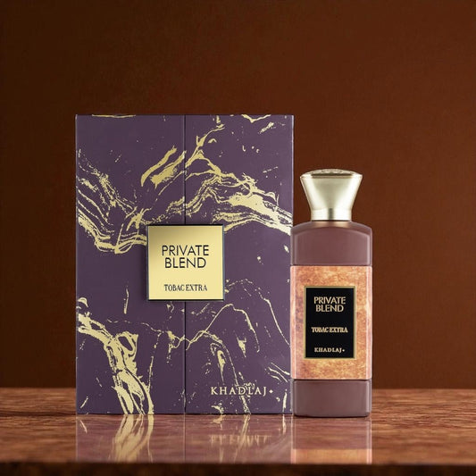 Khadlaj Private Blend Tobac Extra 100ml خدلج مزيج التبغ الخاص اكسترا - Princess Cosmetics Qatar