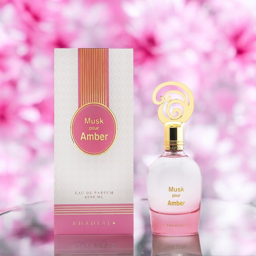 Khadlaj Spray Musk Pour Amber 100ml خدلج بخاخ مسك عنبر - Princess Cosmetics Qatar