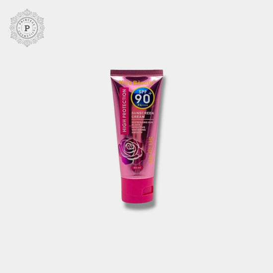 Kiss Beauty Sunscreen Cream SPF90+ 60ml كريم الحماية من الشمس كيس بيوتي SPF90+ - Princess Cosmetics Qatar