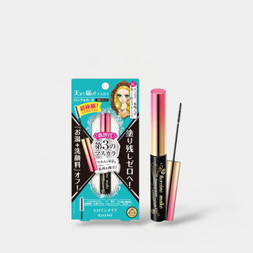 Kiss Me Heroine Make Micro Mascara Advanced Film - Black كيس مي هيروين ميك مايكرو ماسكارا فيلم متقدم - أسود - Princess Cosmetics Qatar