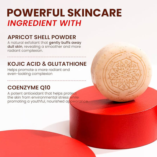 Koji White Bump & Body Skin Brightening Scrub Soap (2 Bar x 80g) صابون كوجي وايت لتفتيح البشرة والجسم - Princess Cosmetics Qatar