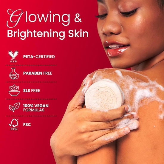 Koji White Bump & Body Skin Brightening Scrub Soap (2 Bar x 80g) صابون كوجي وايت لتفتيح البشرة والجسم - Princess Cosmetics Qatar