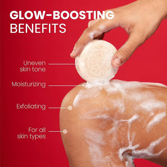 Koji White Bump & Body Skin Brightening Scrub Soap (2 Bar x 80g) صابون كوجي وايت لتفتيح البشرة والجسم - Princess Cosmetics Qatar