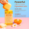 Koji White Kojic Acid & Vitamin C Skin Brightening Soap (2 Bars x 80g) صابون كوجي وايت لتفتيح البشرة بحمض الكوجيك وفيتامين سي - Princess Cosmetics Qatar