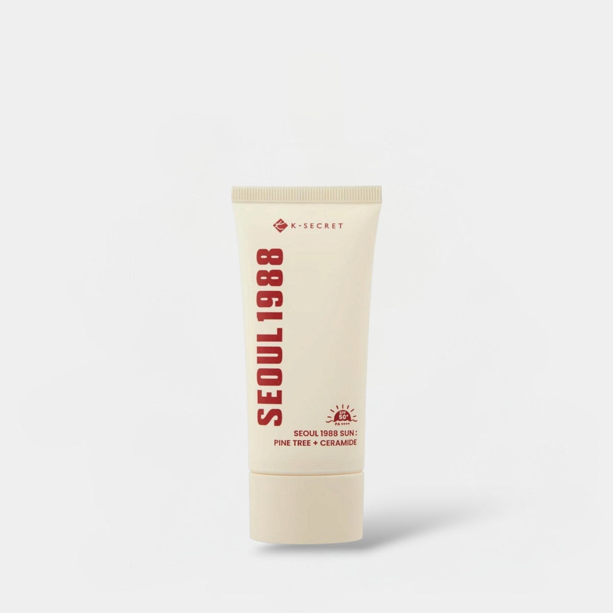 KSecret SEOUL 1988 Sun: Pine Tree + Ceramide 50ml كي سيكريت سيول 1988 واقي الشمس: الصنوبر + السيراميد - Princess Cosmetics Qatar