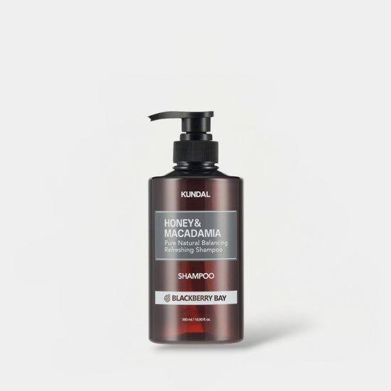 Kundal Honey & Macadamia Nature Shampoo - Blackberry Bay 500ml شامبو كوندال بالعسل والمكاداميا الطبيعي - بلاك بيري باي - Princess Cosmetics Qatar