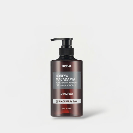 Kundal Honey & Macadamia Nature Shampoo - Blackberry Bay 500ml شامبو كوندال بالعسل والمكاداميا الطبيعي - بلاك بيري باي - Princess Cosmetics Qatar