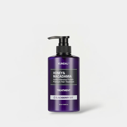 Kundal Honey & Macadamia Protein Treatment - Blackberry Bay 500ml علاج بروتين كوندال بالعسل والمكاداميا - خليج بلاك بيري - Princess Cosmetics Qatar