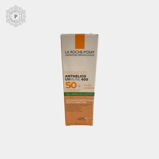 La Roche Posay Anthelios UVMUNE 400 Gel - Cream Oil Control TINTED Sunscreen 50ml لاروش بوزيه أنثيليوس UVMUNE 400 جل كريم التحكم في الزيت ملون واقية من الشمس - Princess Cosmetics Qatar