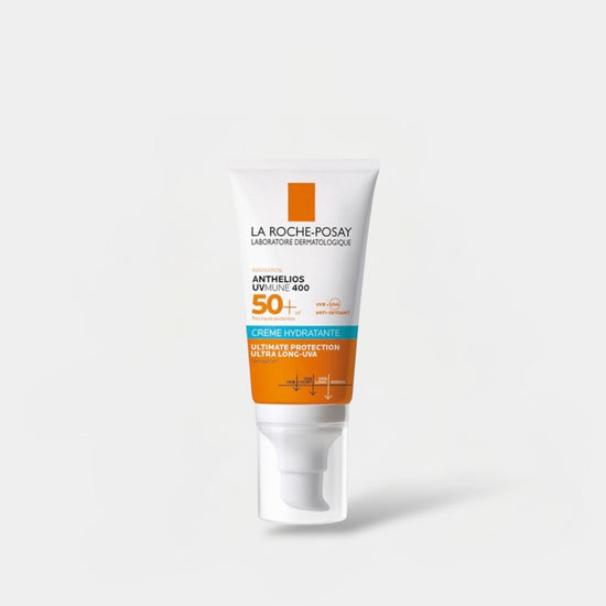 La Roche Posay Anthelios UVMUNE 400 Hydrating Cream SPF50+ 50ml لاروش بوزيه أنثيليوس يو في موني 400 كريم مرطب بعامل حماية +SPF50 - Princess Cosmetics Qatar