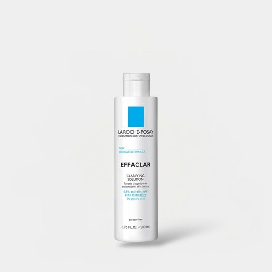 La Roche Posay Effaclar Clarifying Solution Acne Toner 200ml تونر لاروش بوزيه إيفاكلار المنقي لعلاج حب الشباب - Princess Cosmetics Qatar