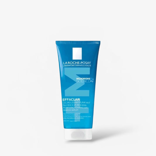La Roche Posay Effaclar+M Purifying Foaming Gel for Oily Skin and Sensitive Skin 200ml جل إيفاكلار+إم الرغوي المنقي من لاروش بوزيه للبشرة الدهنية والحساسة - Princess Cosmetics Qatar