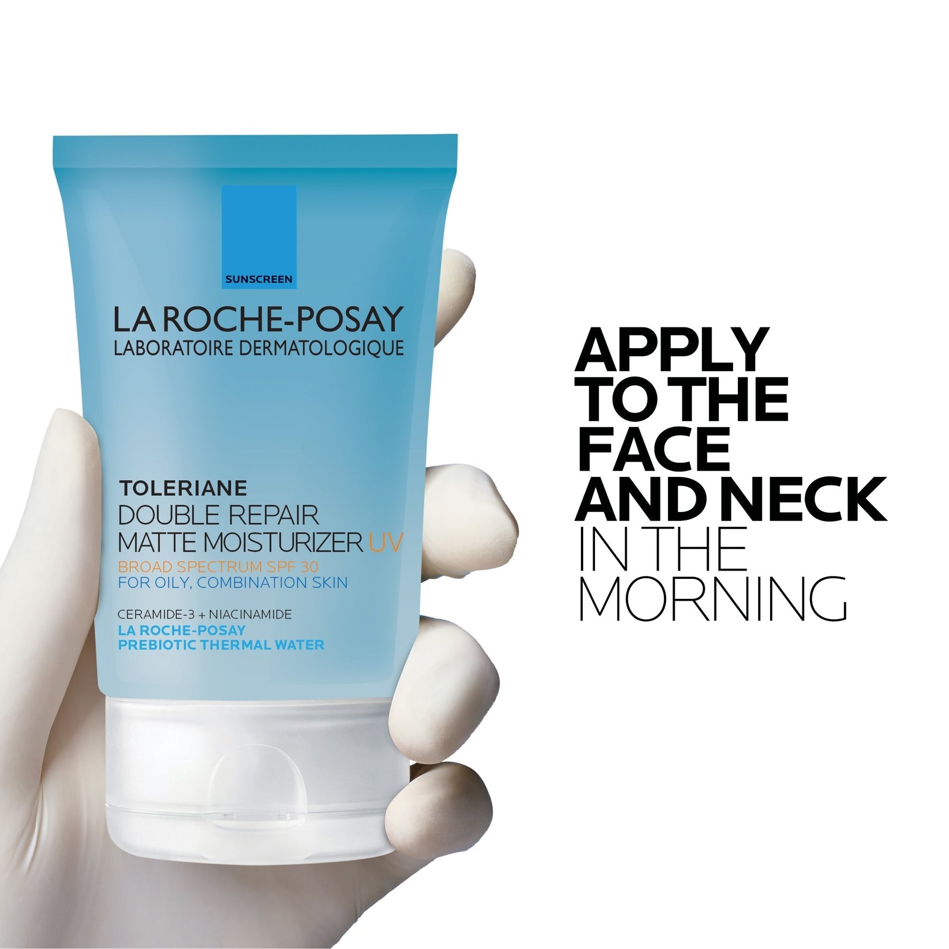 La Roche Posay Toleraine Double Repair Matte Moisturizer SPF30 100ml مرطب لاروش بوزيه توليريان دبل ريبير مات بعامل حماية من الشمس 30 - Princess Cosmetics Qatar