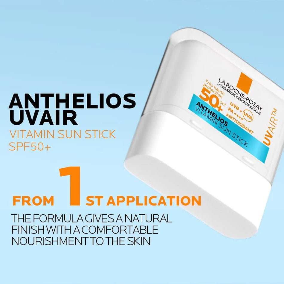 La Roche Posay UV Air Anthelios Sun Stick Solaire Vitamine 9g لاروش بوزيه يو في إير أنثيليوس صن ستيك سولير فيتامين - Princess Cosmetics Qatar